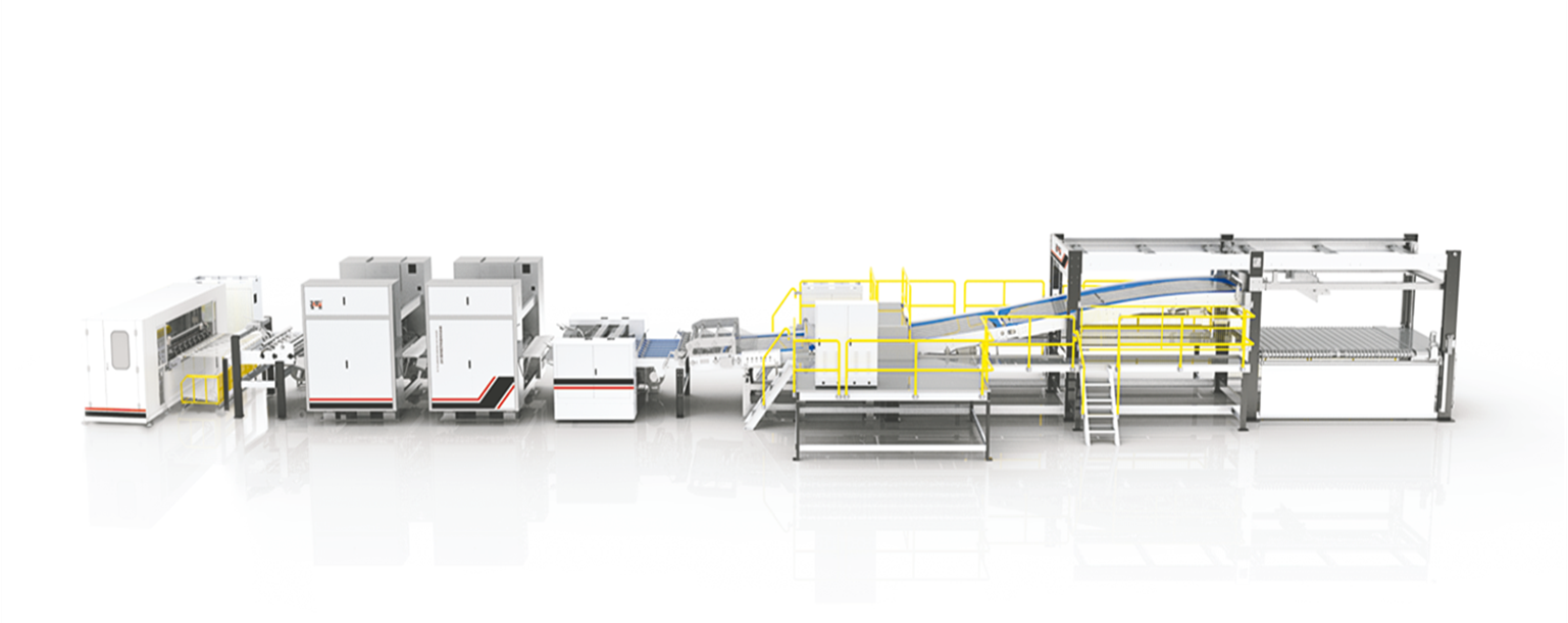 瓦楞纸板出产线干部设备解决规划三