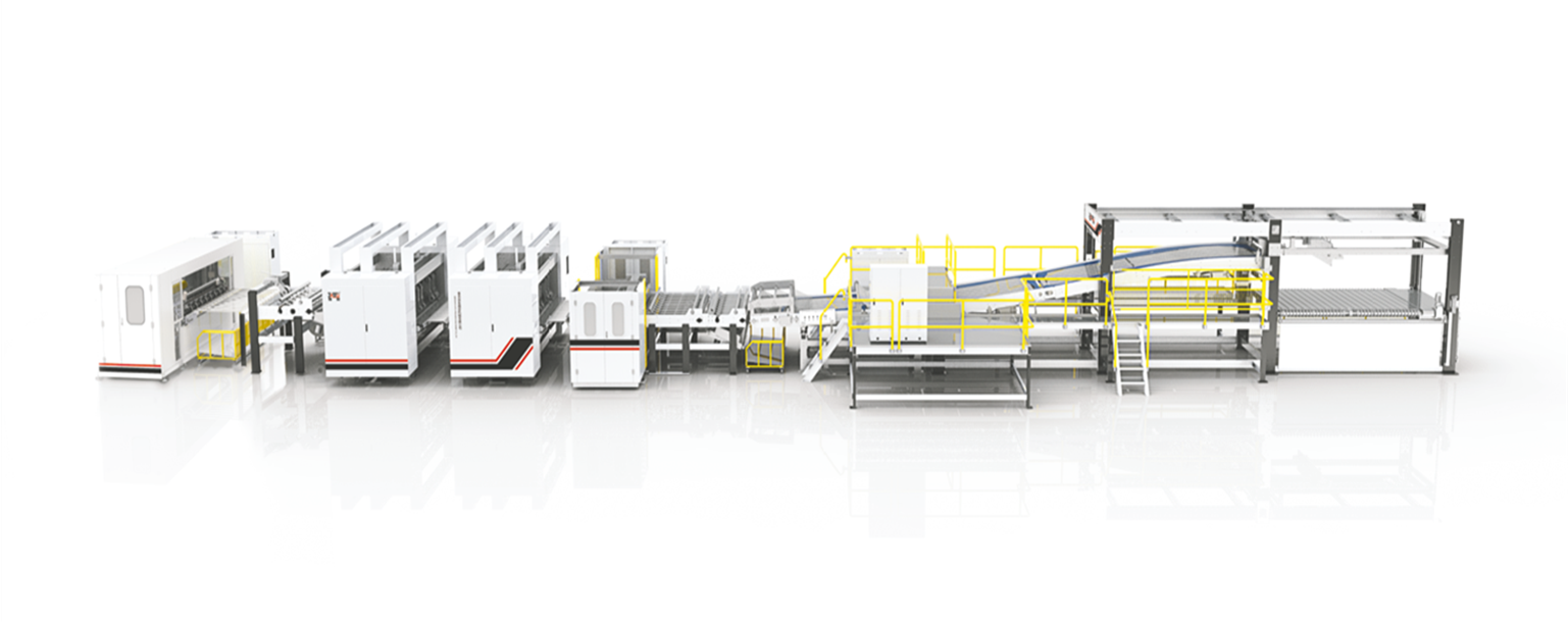 瓦楞纸板出产线干部设备解决规划五
